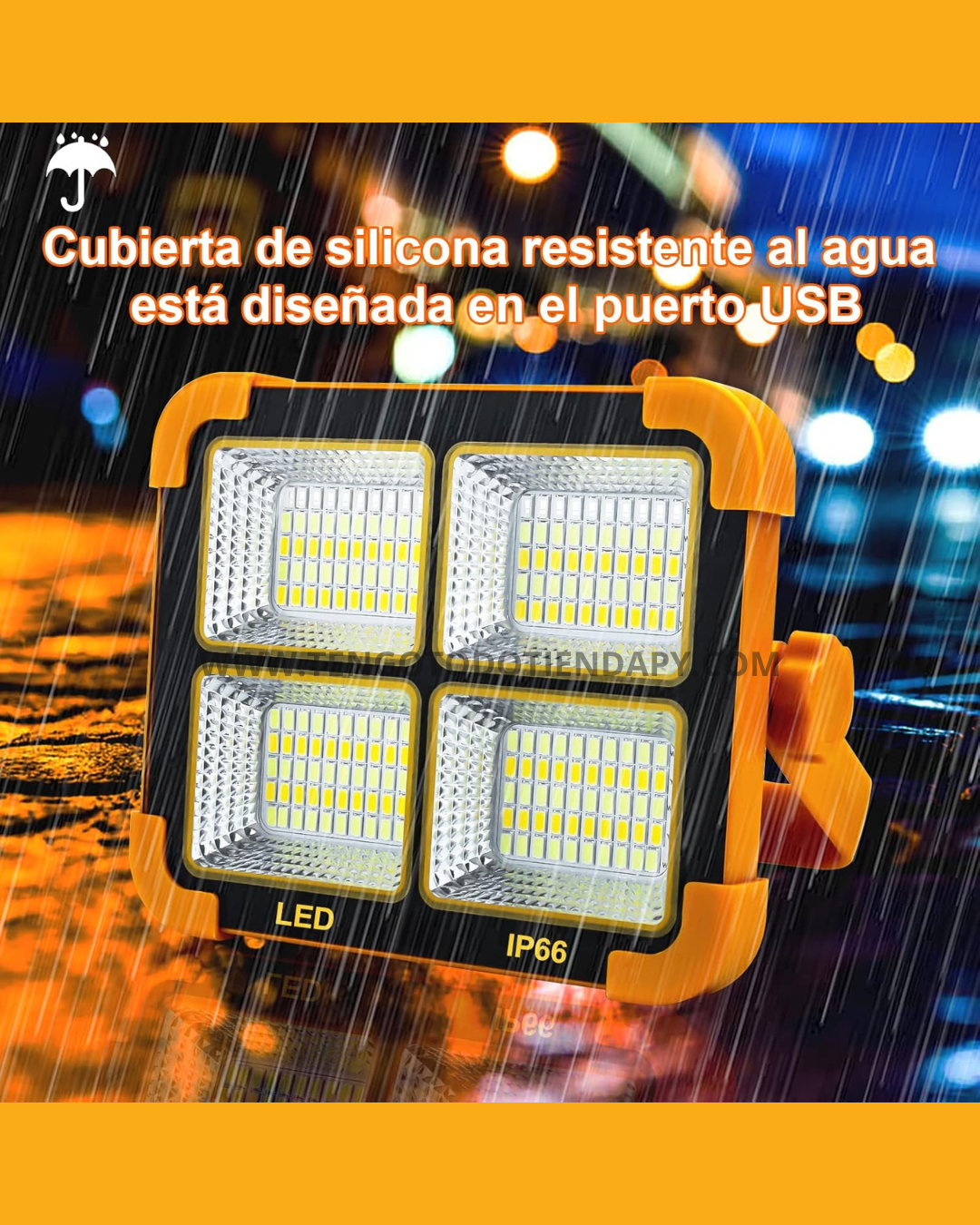 Reflector Solar De Emergencia Portátil (🚨BALIZA-CARGADOR🔋)