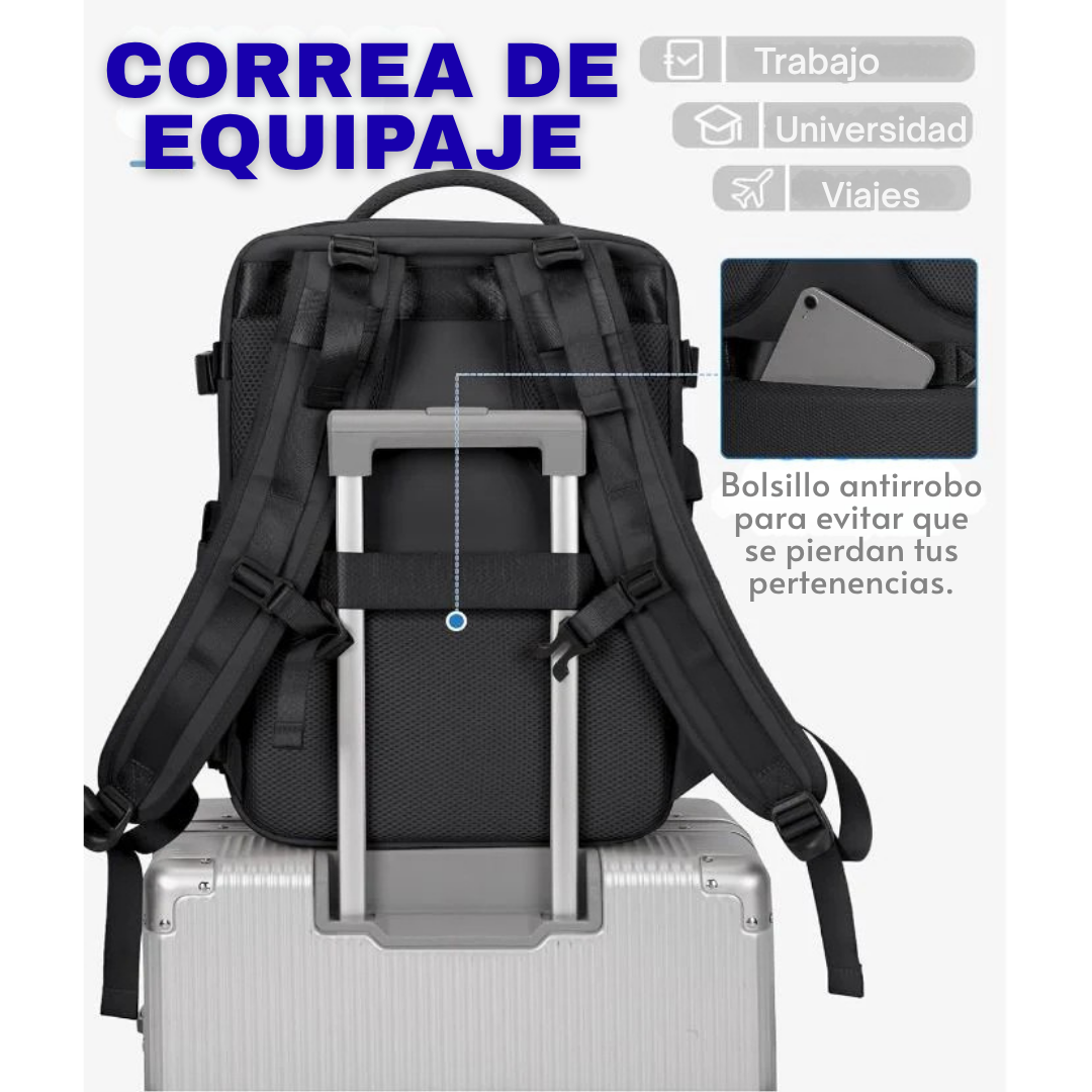Mochila Viajera® Aprobada por Aerolineas