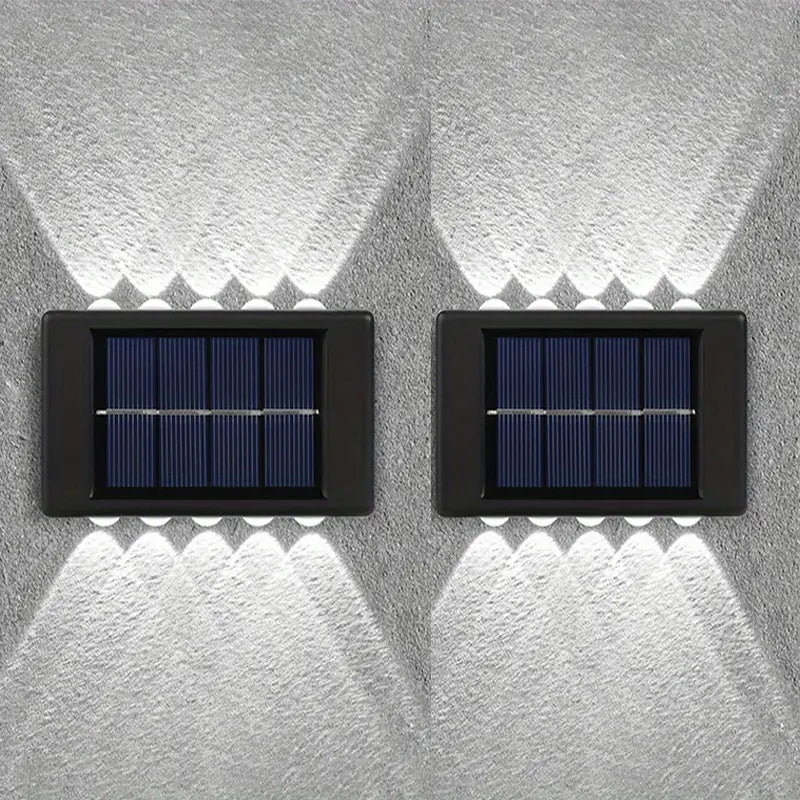 Luz Led Solar Decorativa de 10 Leds bidireccional.