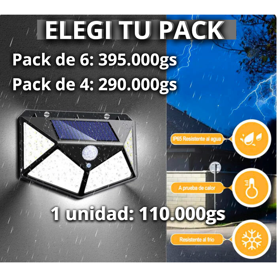 Reflector SOLAR® Premium. Con sensor de movimiento.
