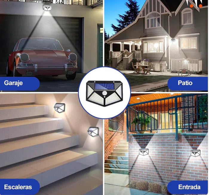Reflector SOLAR® Premium. Con sensor de movimiento.