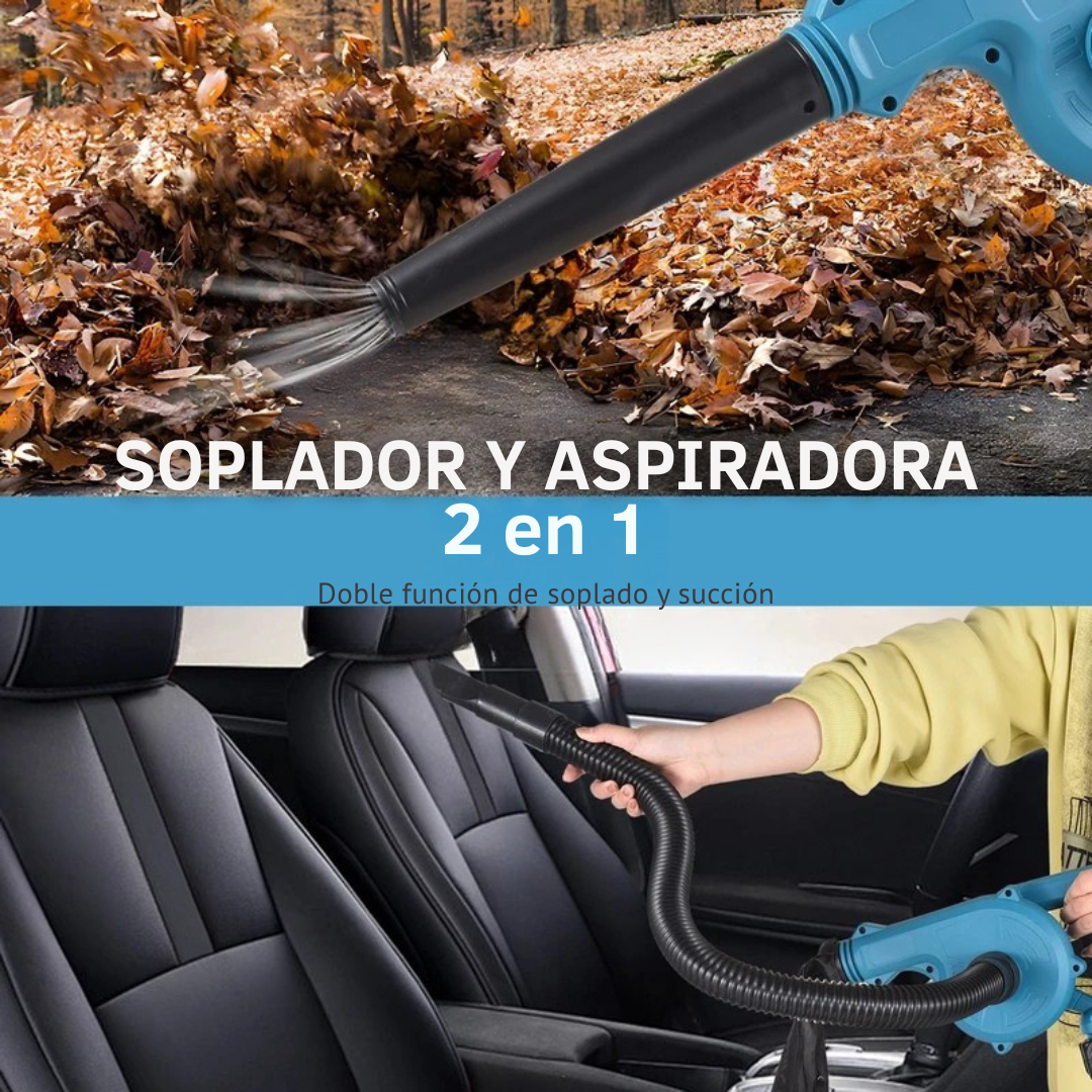 Soplador-Aspirador Recargable 21V