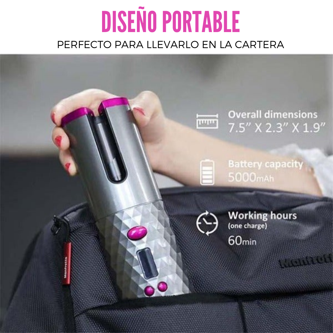 Auto Curler®️ Rizador Recargable Portátil