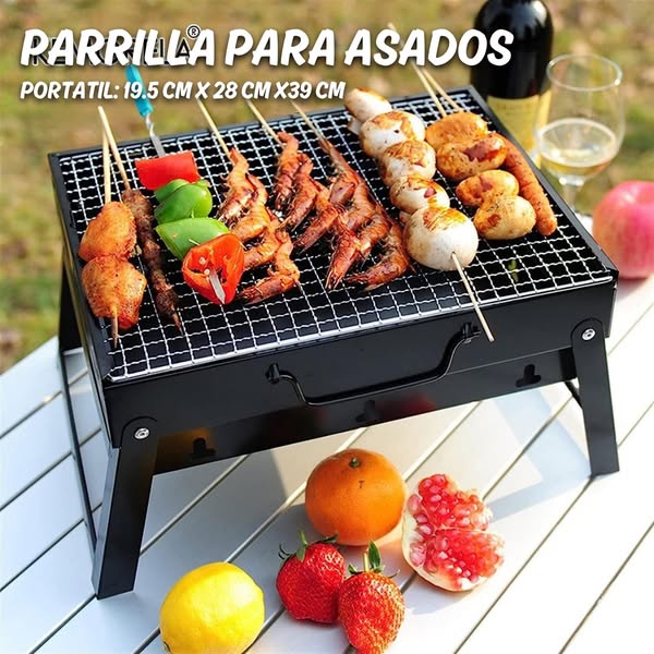 Parrilla Plegable Acero Inoxidable - Easy Grill