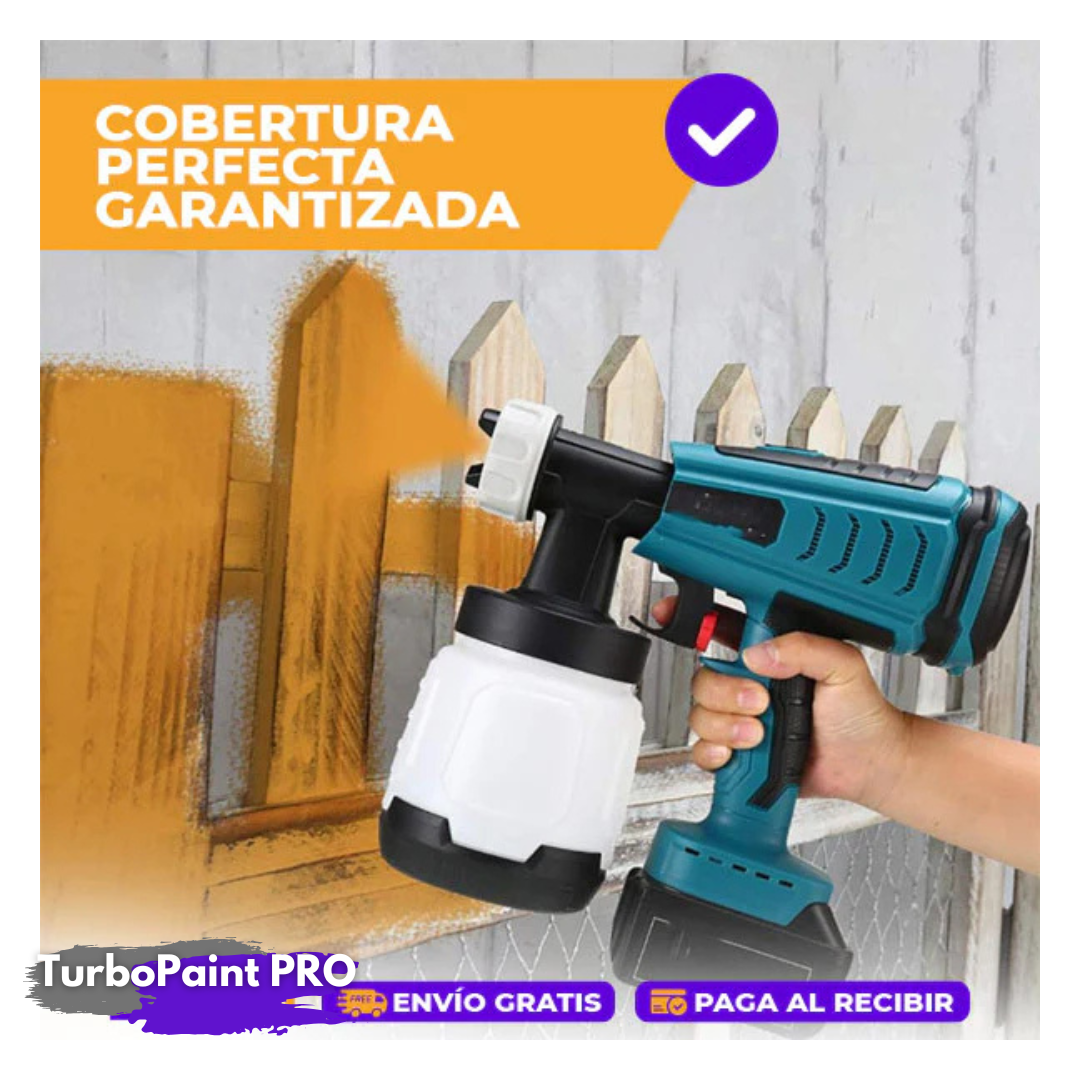 TurboPaint PRO- Pulverizador de pintura portátil SATE A-TK887