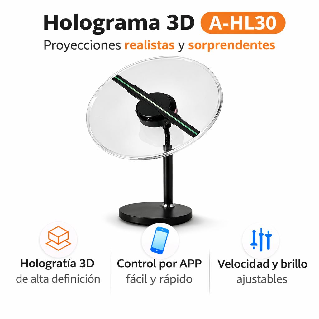 Proyector de Holograma 3D A-HL30