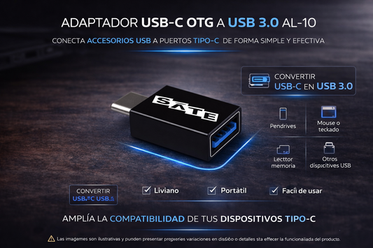 Adaptador USB-C OTG P/ USB 3.0 AL-1O