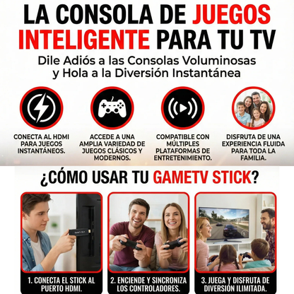 Smart Tv Game Stick 2 en 1