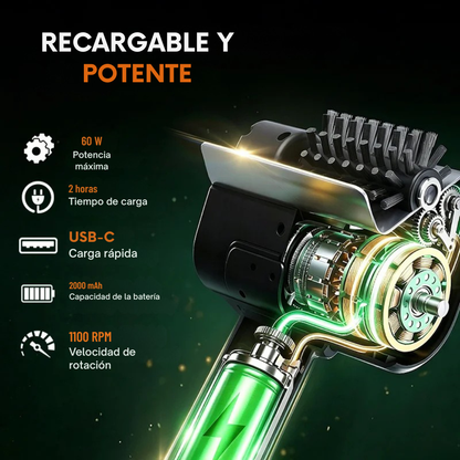 Limpia Parrilla eléctrica portátil