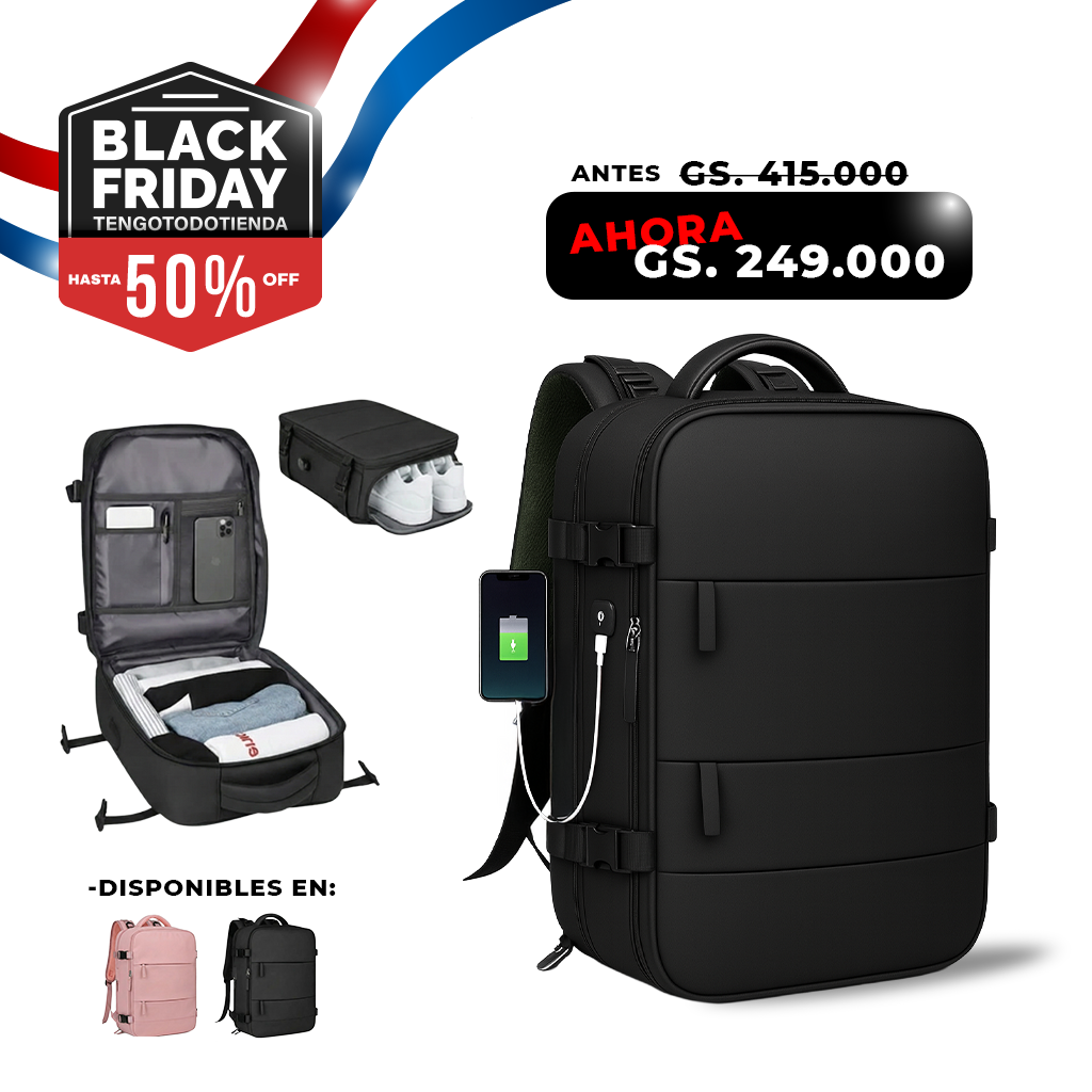 Mochila Viajera® Aprobada por Aerolineas