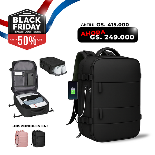 Mochila Viajera® Aprobada por Aerolineas