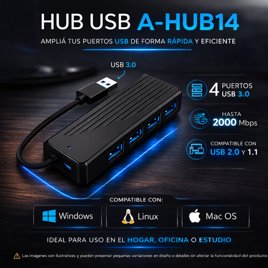 Hub Adaptador A-HUB14