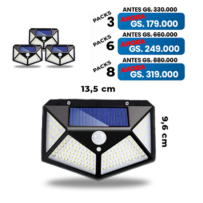 Reflector SOLAR® Premium. Con sensor de movimiento. Jt100