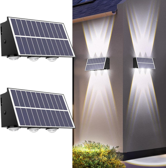 Lámpara solar Bifocal decorativa. 6 LEDS