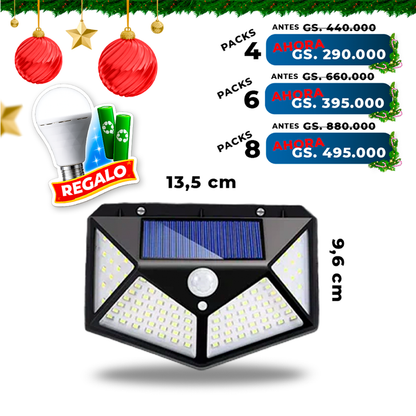 Reflector SOLAR® Premium. Con sensor de movimiento. Jt100