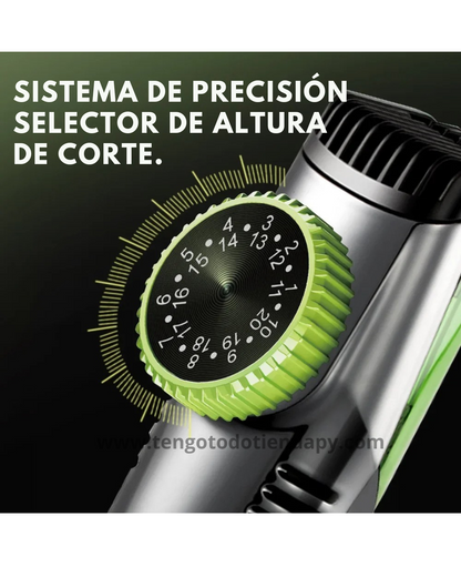 Turbo Blade Pro®. Rasuradora 2 en 1. Corta y Aspira.