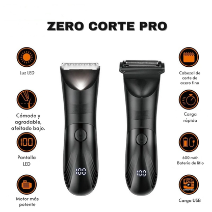 ZeroCorte Pro- Rasuradora Corporal 2 en 1.