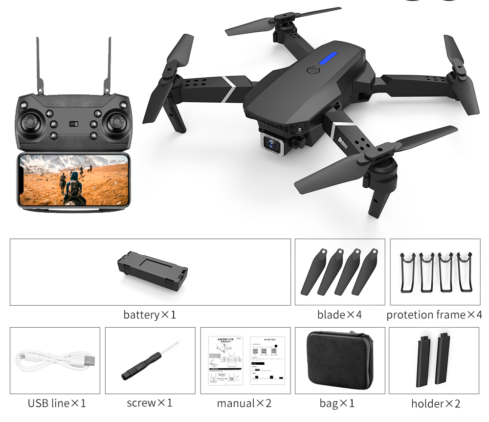 SkyView Pro™ - Dron HD ECO