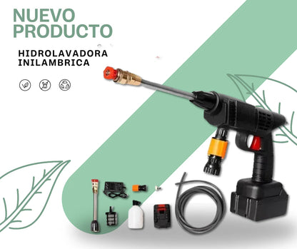 ‼️HidroJet‼️ Hidrolavadora Portátil de Alta Presión (3 Modelos 21v-48v-96v)