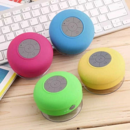 Mini Parlante Bluetooth Impermeable con Ventosa