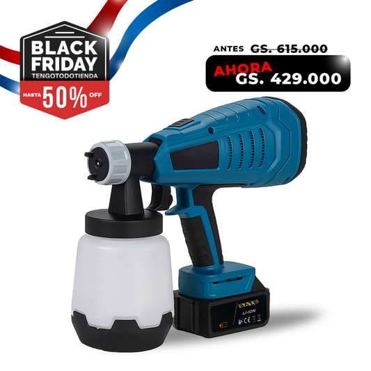 TurboPaint PRO- Pulverizador de pintura portátil SATE A-TK887